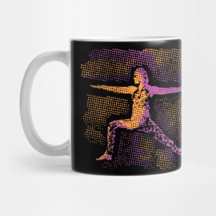 Abstract Colorful Concept Yoga Pose Mug